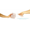 O Cube female condom demonstrator