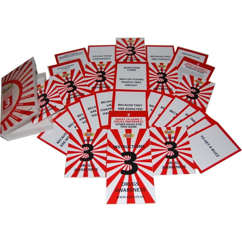 EGAR Choice Discussion Cards [Series 2A] Game 3 - DRUGS AWARENESS